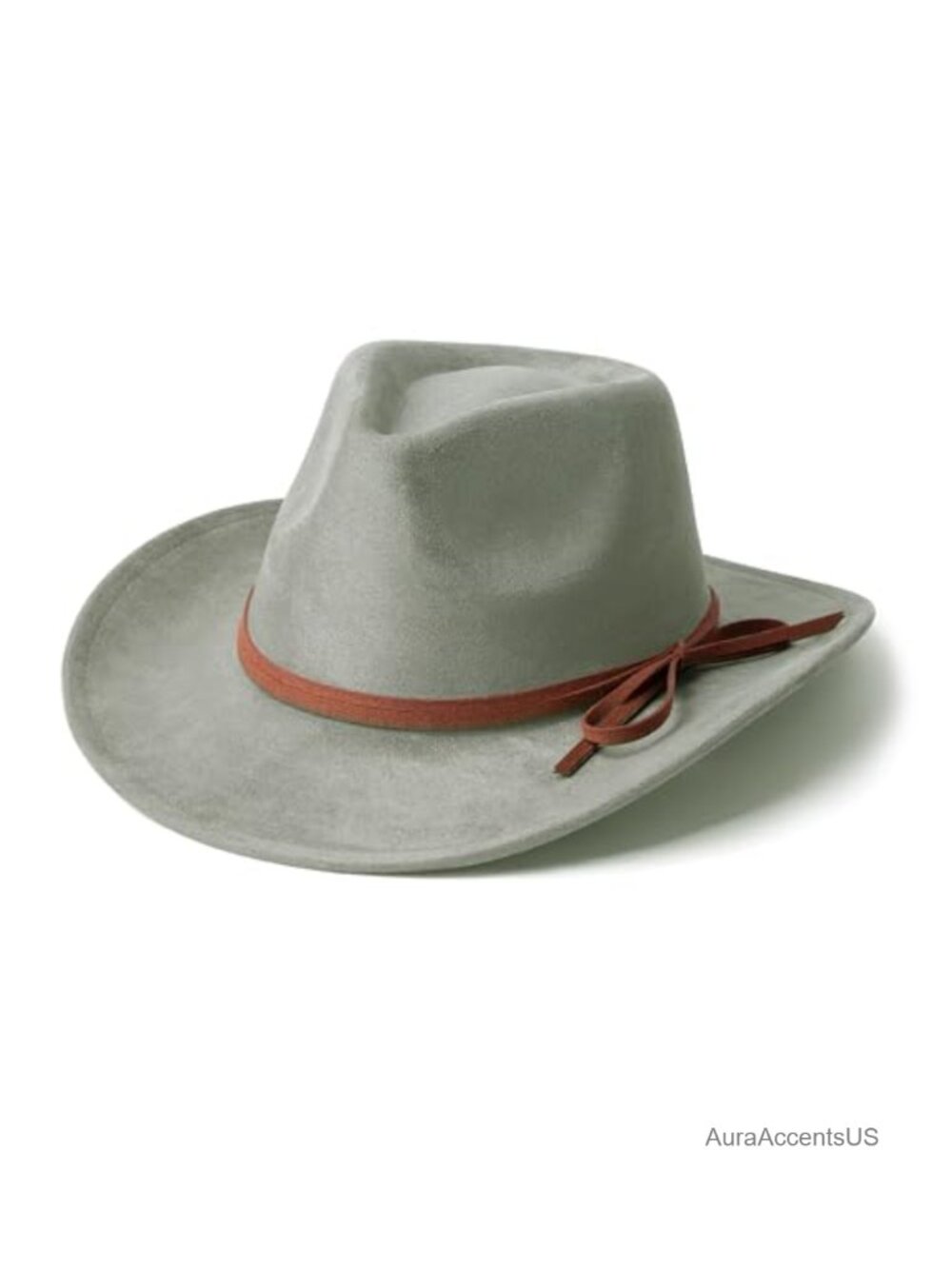 Suede Cowboy Hat Western Hats Adjustable Fit for Women & Men